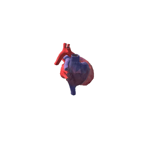 prefab heart LOW poly